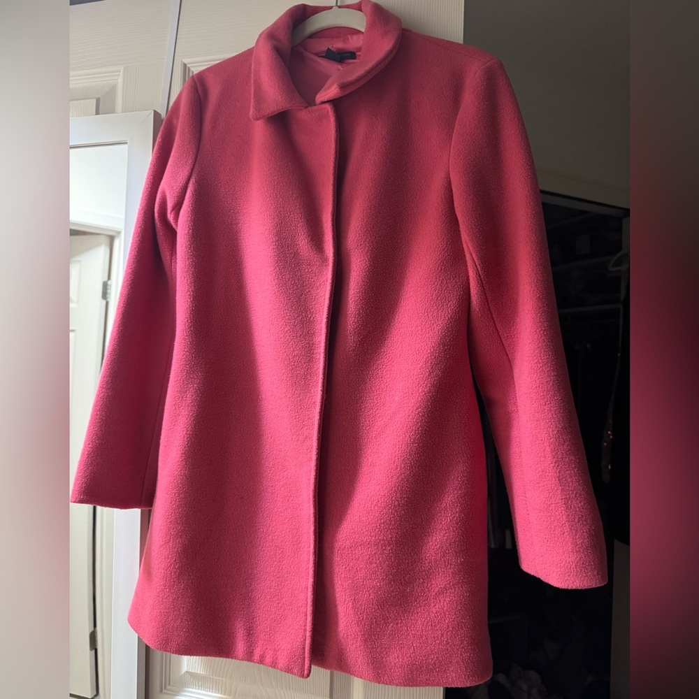 Armani Exchange pink pea coat size xs